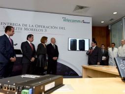 Morelos III pesa 5.3 toneladas y operará en la Banda L. TWITTER / @SCT_mx