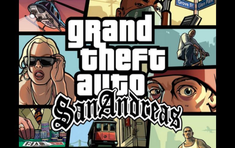 'GTA San Andreas' , 'Rogue Galaxy' y 'Parappa the Rapper 2' son algunos de los títulos que llevan la delantera para aparecer. ESPECIAL / rockstargames.com