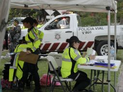 La plantilla de agentes viales se ha dividio para tener una cobertura total. EL INFORMADOR / ARCHIVO