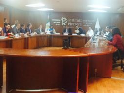 El Consejo General del Instituto Electoral del IEPC sesionó este jueves. TWITTER / @iepcjalisco