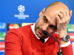 Guardiola dice lamentar la versión del enfrentamiento. AFP / ARCHIVO