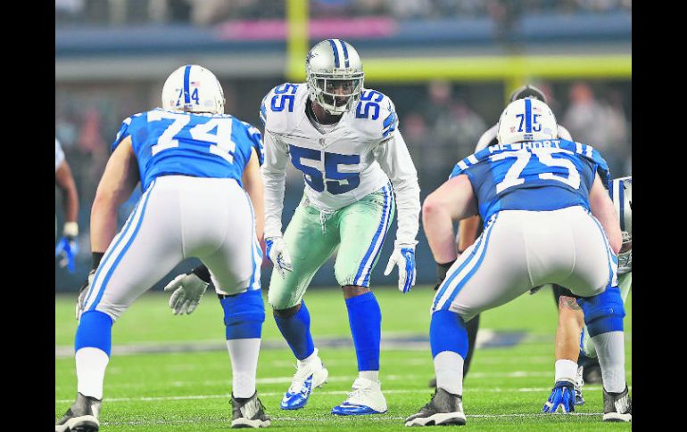 Rolando McClain. El defensivo  (#55) no jugará el primer duelo del sábado de la temporada. AP /