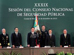 Durante la sesión del Consejo Nacional de Seguridad, se aprobó homologar el lenguaje de los operadores de emergencia del País. SUN / C. Mejía