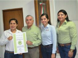 El Consorcio Minero Benito Juárez Peña Colorada recibió el certificado de industria limpia. TWITTER / @PROFEPA_Mx