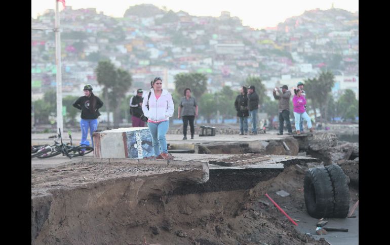 El temblor de septiembre. Dejó 15 muertos, unos siete mil damnificados, un millar de casas destruidas y cuantiosos daños. EFE /