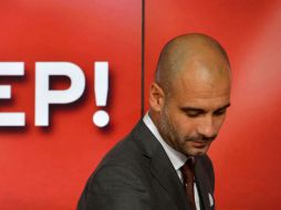 Pep Guardiola ya no continuará al frente del Bayern la siguiente temporada. EFE / P. Kneffel