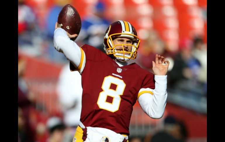 Kirk Cousins igualó la mejor estadística de su carrera, con cuatro pases de anotación. AP / M. Hazlett