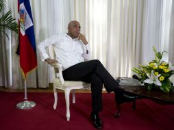 El presidente Martelly anunció que una comisión especial investigaría las elecciones, la oposición ha rechazado a los integrantes. AP / D. Nalio