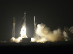 Recuperar el primer cuerpo del cohete Falcon 9 permitirá a SpaceX ahorrar dinero. AP /  C. Bailey/Florida Today