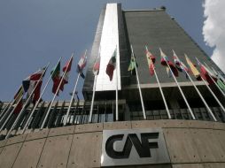 La CAF es una institución financiera multilateral que apoya el desarrollo sostenible de sus países accionistas e integración regional. EFE / ARCHIVO