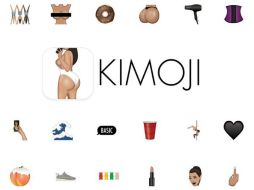 En los emoticones aparece el icono de su trasero, de sus labios, su embarazo, sus curvas y sus bubbies. TWITTER / @KimKardashian