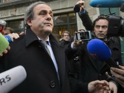 Michel Platini se mostró inquieto sobre su futuro. AFP / ARCHIVO