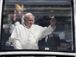 Durante su próxima visita apostólica a México, Francisco realizará amplios recorridos para estar cercano a las personas. EFE / ARCHIVO