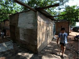 La Unicef recuerda que los niños y niñas dependen de la ayuda y el apoyo externo para sobrellevar la situación. EFE / A. Cristaldo