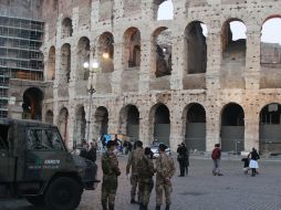 Desplegaron más de dos mil elementos en diferentes puntos de Roma. NTX / M. Osorio