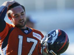 Osweiler cumplirá su sexto partido en el puesto. AP / D. Zalubowski