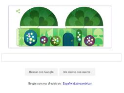 Entre coloridos diseños se intercala el nombre de la firma fundada por Larry Page. ESPECIAL / google.com