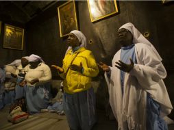 Cristianos de todo el mundo acuden a la ciudad bíblica de Belén para festejar la Nochebuena. EFE / A. Safadi