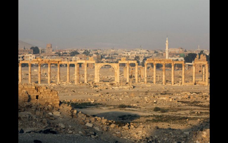 El EI ha destruido monumentos emblemáticos por los que la antigua ciudad fue declarada Patrimonio de la humanidad por la Unesco. EFE / ARCHIVO