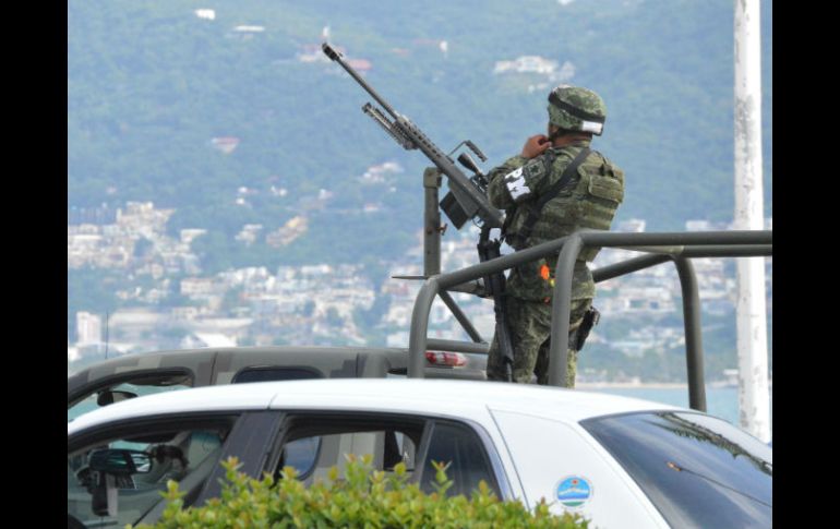 Los operativos en Guerrero y Veracruz, contra la delincuencia organizada, ha provocado un repunte de violencia en las entidades. NTX / ARCHIVO