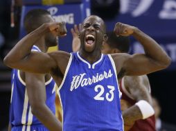 Draymond Green lideró la ofensiva de los Warriors de Golden State al conseguir 22 puntos y 15 rebotes. AP / M. Sanchez