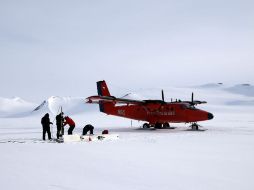 El paraje en el que se sitúa el campamento base de la Estación Polar Científica. EFE / F. Trueba