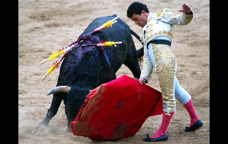 Todo listo para el festejo de mañana en la Plaza México. MEXSPORT / Archivo