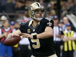 Brees sufrió la ruptura de un ligamento de la fascia plantar el lunes, en la derrota que tuvo su equipo (Nueva Orleans) ante Detroit. AFP / C. Graythen