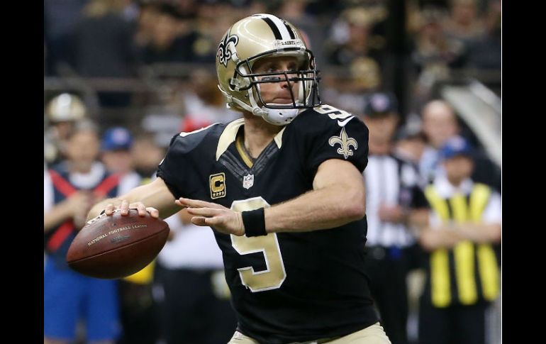 Brees sufrió la ruptura de un ligamento de la fascia plantar el lunes, en la derrota que tuvo su equipo (Nueva Orleans) ante Detroit. AFP / C. Graythen