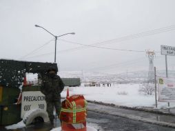 Mantienen patrullajes en esas áreas, además de que se han establecido módulos de información y de auxilio para automovilistas. EFE /