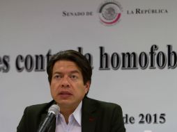 Mario Delgado aseguró que la ley de capitalidad permitirá una mejor gestión de los recursos de la Ciudad de México. NTX / ARCHIVO