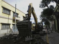 Se estima que los trabajos en la calle San Felipe durarán aproximadamente 30 días. EL INFORMADOR / F. Atilano