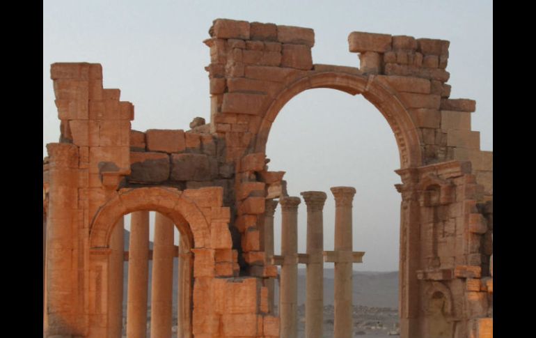 El Templo de Bel (32 a.d.) sirvió como recinto para el dios mesopotámico Bel antes de ser convertido en iglesia cristiana. EFE / ARCHIVO