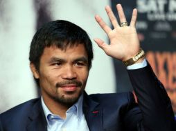 Pacquiao volverá al ring por primera vez después de su derrota ante Floyd Mayweather Jr. NTX / ARCHIVO