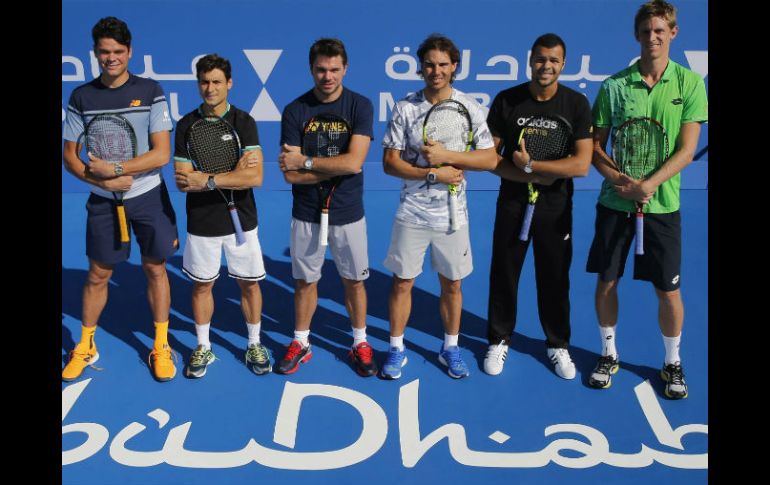 Este torneo reúne a algunos de los mejores tenistas del mundo. EFE / Mubadal