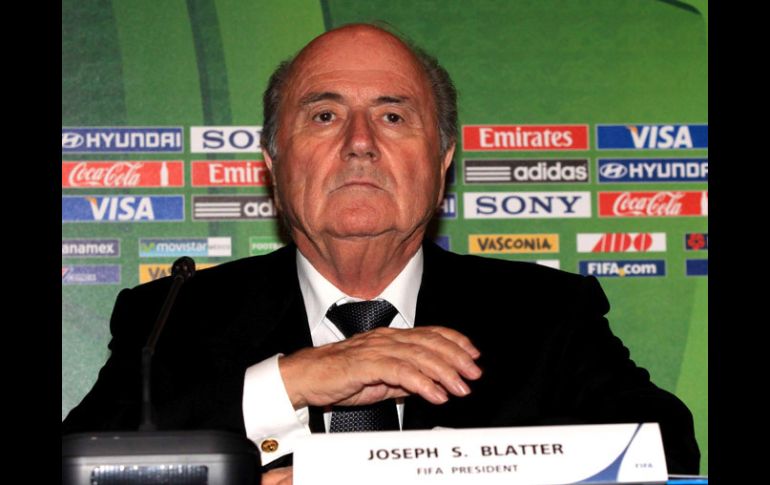 El suizo Joseph Blatter recibió una suspensión de ochos años por la corrupción en FIFA. SUN / Archivo