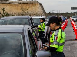 Durante las vacaciones, el alcoholímetro cambiará de lugar para evitar que se informe de los puntos de revisión. EL INFORMADOR / ARCHIVO