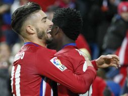 Thomas Partey anotó el gol del triunfo en el minuto 81. EFE / Zipi