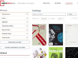 El sitio recibe al mes más de 25 mil visitas y sirve para la descarga de entre 500 y mil libros por día. ESPECIAL / librosmexico.mx