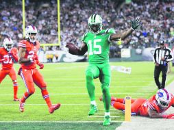 Los Jets, con Brandon Marshall como una de sus armas principales, buscarán avanzar a la fase final de la NFL. AP / S. Wenig