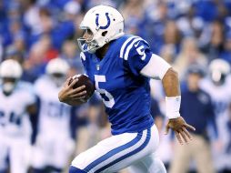 Josh Freeman completo 15 de 28 pases para un avance de 149 yardas, con una intercepción. AFP / A. Lyons