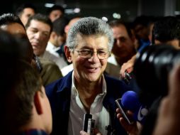 Ramos Allup mencionó que con su nuevo cargo se acaba la Asamblea Nacional subalterna sometida al poder ejecutivo. AFP / R.  Schemidt