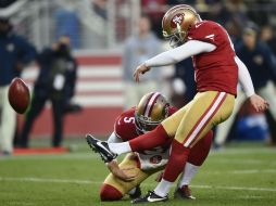 Dawson aportó cuatro goles de campo en lo que pudo ser el último encuentro de Jim Tomsula como entrenador de los 49ers. AFP / T. Henderson