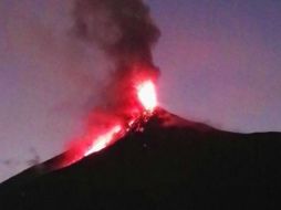 Debido a la erupción no ha sido necesario evacuar a ninguna persona hasta el momento. TWITTER / @ConredGuatemala