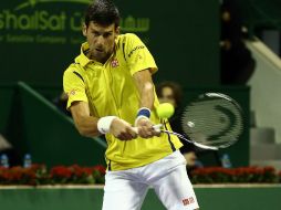 Novak Djokovic confesó que fue a ganar este trofeo. AFP / K. Jaafar