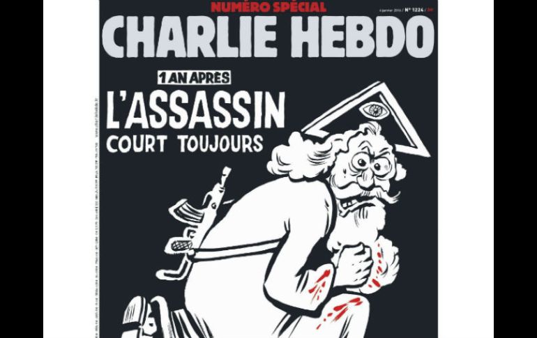 Recuerdan que 17 personas murieron en los atentados contra Charlie Hebdo el año pasado. EFE / C. Hebdo