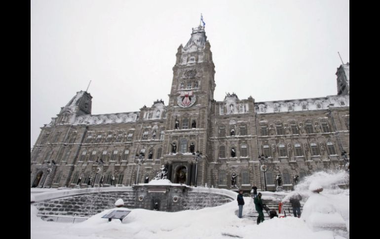 La OCPM premia a las ciudades que se distinguen por la conservación de su patrimonio, como Quebec. AP / ARCHIVO