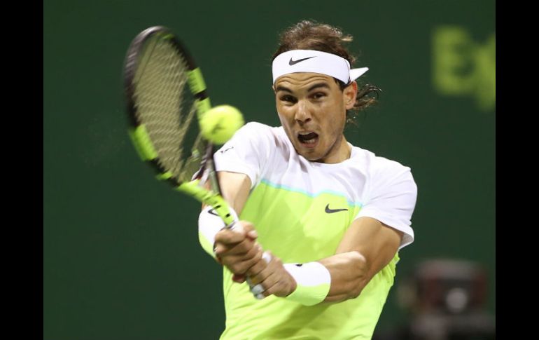 Nadal se impuso por 6-7 (57), 6-3 y 6-1, se enfrentará en la siguiente ronda al holandés Robin Haase, número 66 del mundo. AFP / K. Jaafar