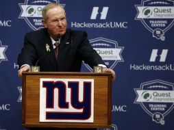 Coughlin destacó la importancia de formar el carácter de sus jugadores y prepararlos para la vida después del futbol americano. AP / J. Cortez