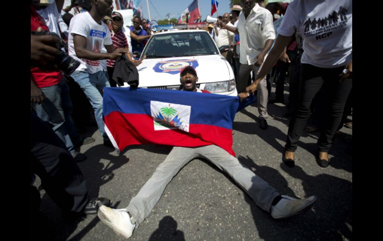 La oposición haitiana ha realizado múltiples manifestaciones ya que rechazan los resultados electorales. AP / ARCHIVO